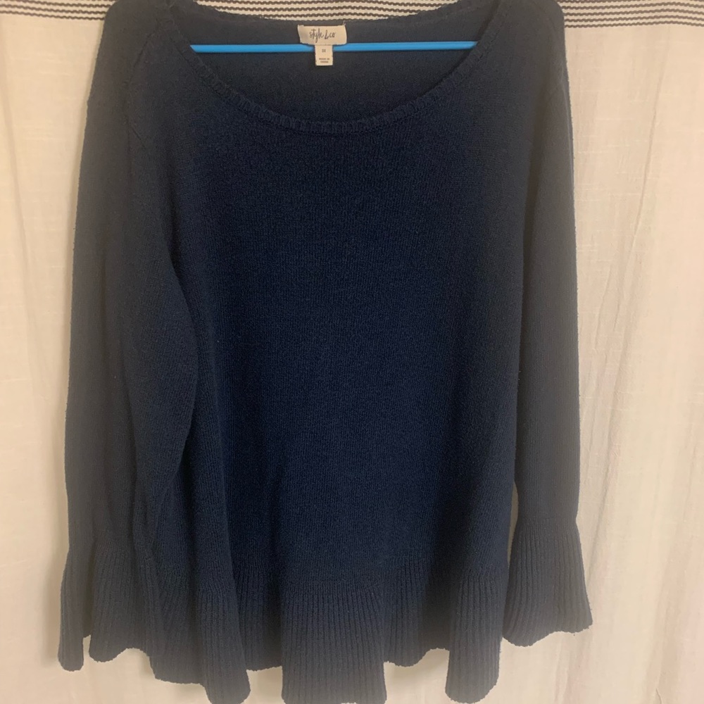 Cute ruffle sweater